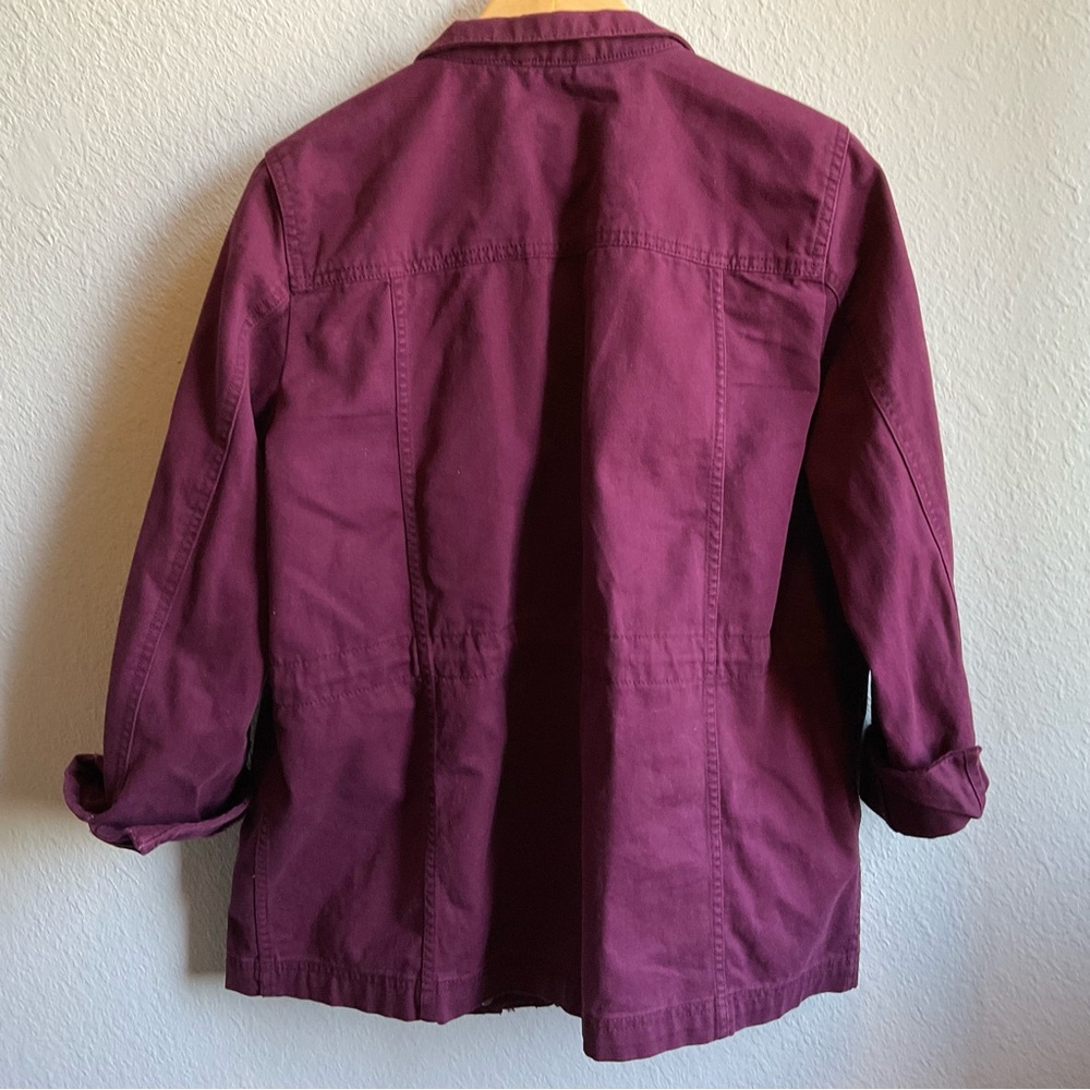 GAP Utility Jacket Purple - Picture 2 of 4